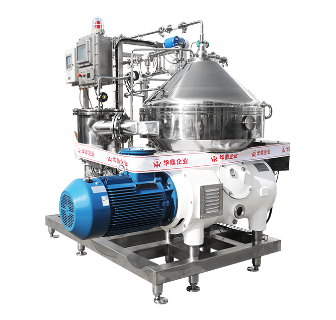 Disc centrifuge for beverage industry Disc centrifuge for beverage industry