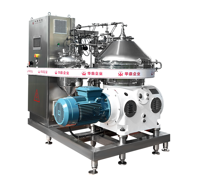 Disc centrifuge for beverage industry Disc centrifuge for beverage industry